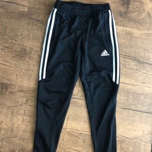 Adidas Youth Track Pants Black Size Small